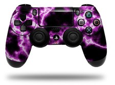 Skin for Sony PS4 Controller Electrify Hot Pink