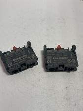 ALLEN BRADLEY 800F-X01 CONTACT BLOCK 1NC 600V 10A SERIES A (LOT OF 2) NNB