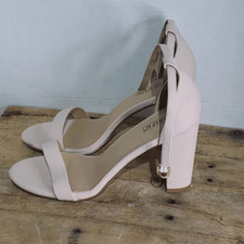 IDIFU chunky open toe heels heeled sandal special occasion dance wedding