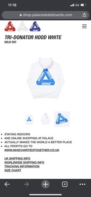 nhs palace hoodie