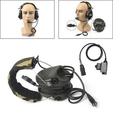 H60 Sound Pickup Noise Reduction Headset 6-Pin U94 PTT For AN/PRC148 PRC152 U329