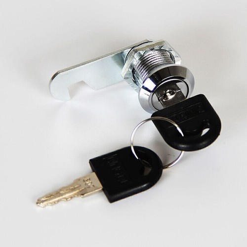 5x Cam Lock Furniture Locker 16-25/30mm Post Mail Box Camlock Cabinet Drawer Key - Picture 11 of 11