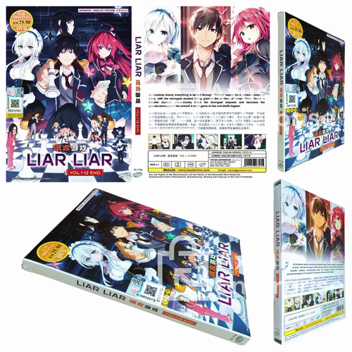 Liar Liar Vol. 1-12 End TV Series Anime DVD English Dubbed & Subtitle All Region - Picture 9 of 12