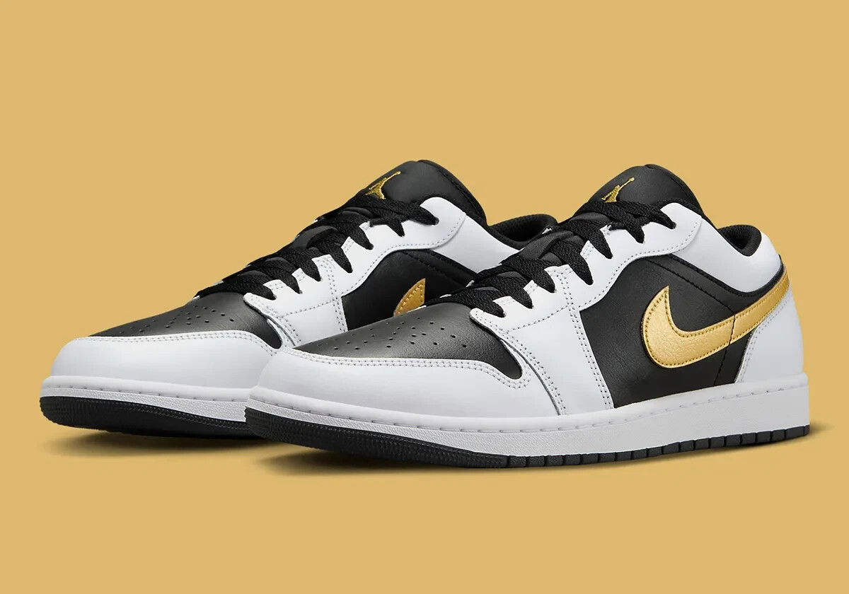 新品 NIKE AIR JORDAN 1 LOW メタリックゴールド 29センチ 新品 NIKE AIR JORDAN 1 LOW メタリックゴールド 29センチ
