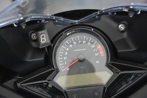 Indicador de engranajes de motocicleta pantalla LED azul para Honda CB CBR CBF NT700V XL700V - Imagen 3 de 8