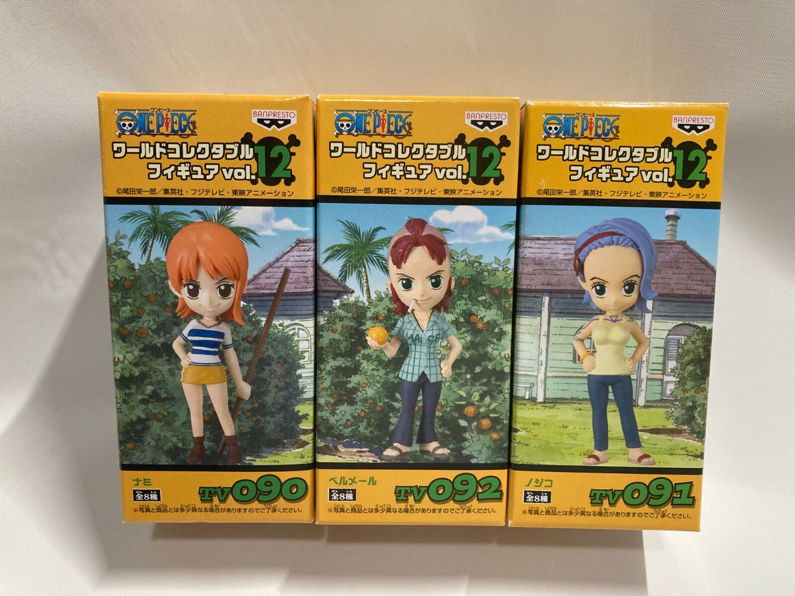 One Piece World Collectible Figure WCF Vol 12 Nami Bellemere Nojiko Japan Import
