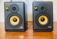 KRK V6 Series 2 one pair of Powered Nearfield Studio Monitor Fully Functional
