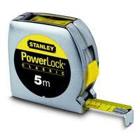 Stanley Bandmaß Powerlock Pvc-GehäUse 5M/19Mm