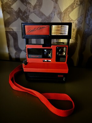 Polaroid 600 Cool Cam Red Instant Film Camera 1988 Vintage Camera
