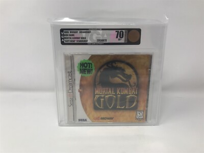 Mortal Kombat Gold - Sega Dreamcast - New Sealed & Graded 70 - VGA -RARE