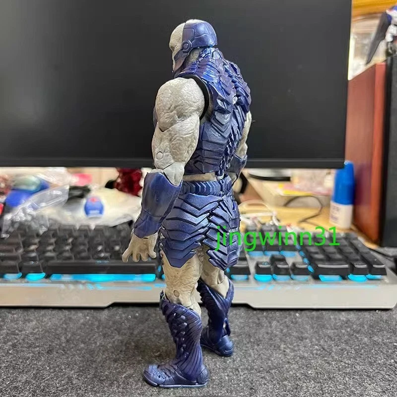 Figura de acción Justice League Darkseid DC Comics versión armadura figura modelo 10 pulgadas Foto 4 de 4