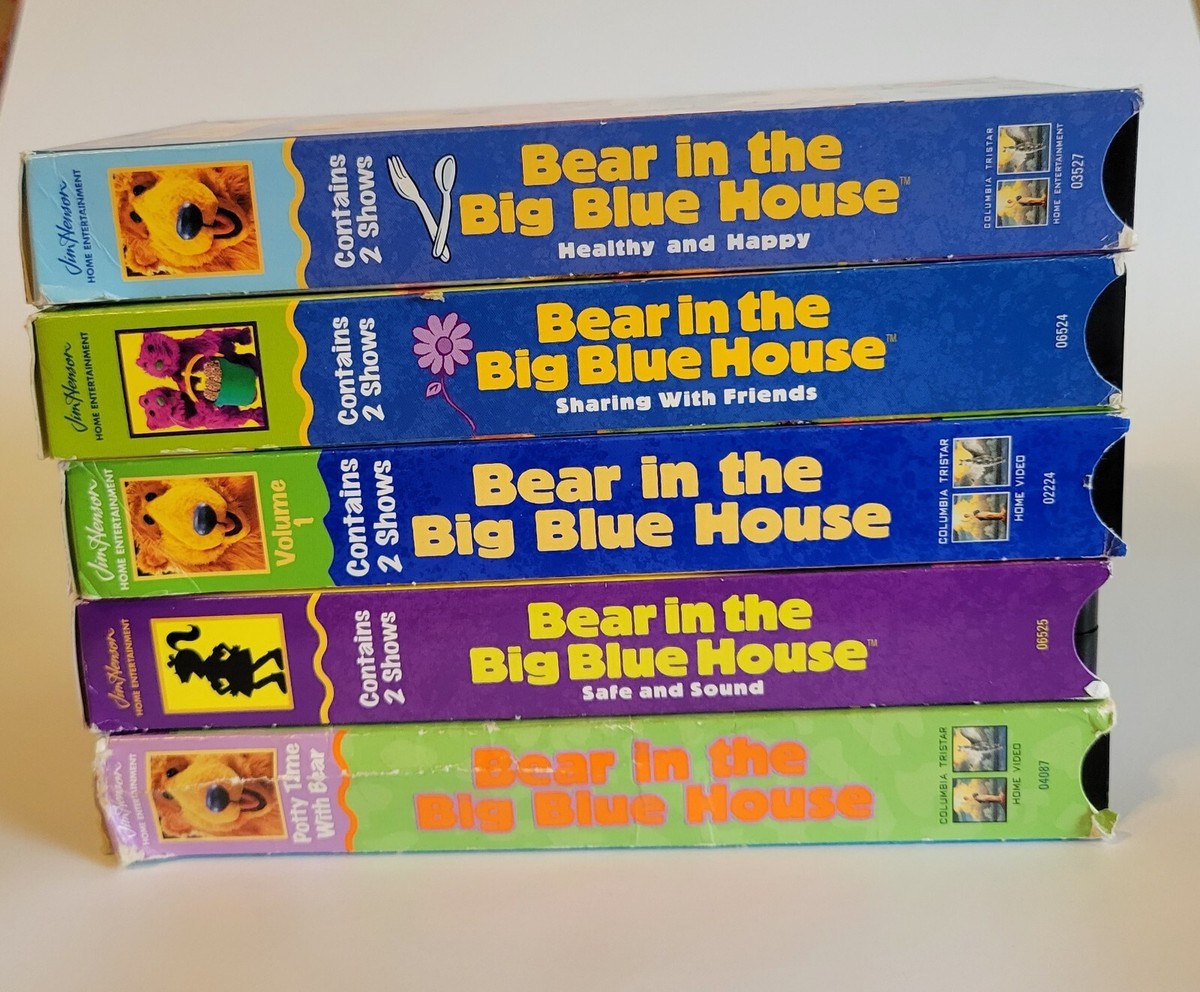 bear-in-the-big-blue-house-vhs-ebay-bear-in-the-big-blue-house-vhs-lot