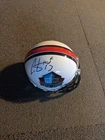 Cris Carter Signed Hall Of Fame Mini Helmet Hof 2013