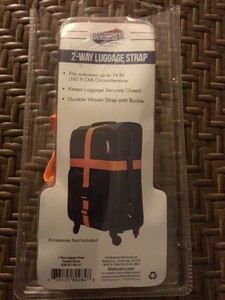 2 way luggage strap