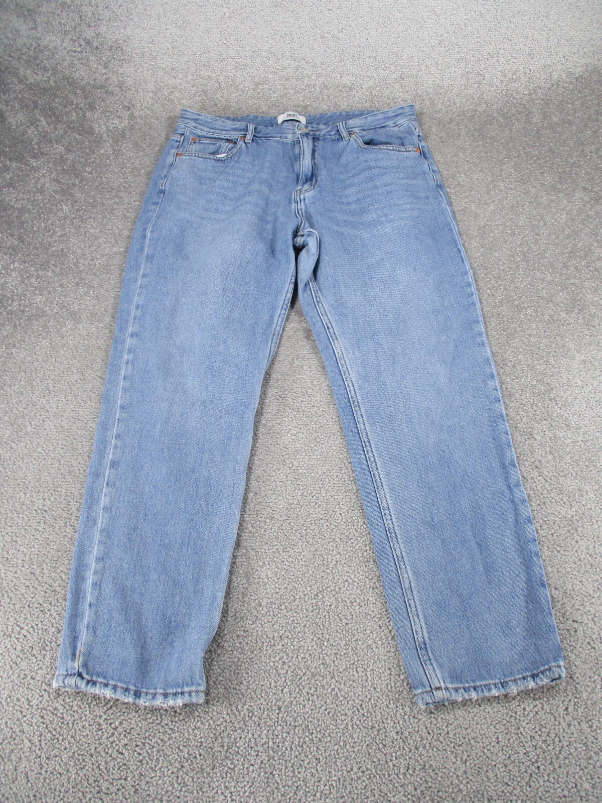 Diesel Mom Jeans Womens 14 Light Wash Denim High Rise *-image