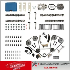 Engine Rebulid Kit - Cams Pump Timing Rocker Lifter For GM Chevy Buick 3.0L 3.6L