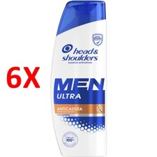 6 X Head & Shoulders Men Shampoo Antiforfora Ultra Anticaduta Con Caffeina 250