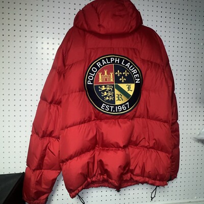 4163 Polo by Ralph Lauren 赤 ジャケット S Polo Ralph Lauren Active RL Racing Jacket | Red | FARFETCH