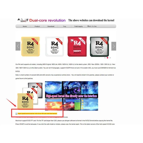 2025 R4 Gold Pro SDHC for DS/3DS/2DS/NDS Revolution Cartridge 32G Card+ 999 Game - Bild 6 von 9