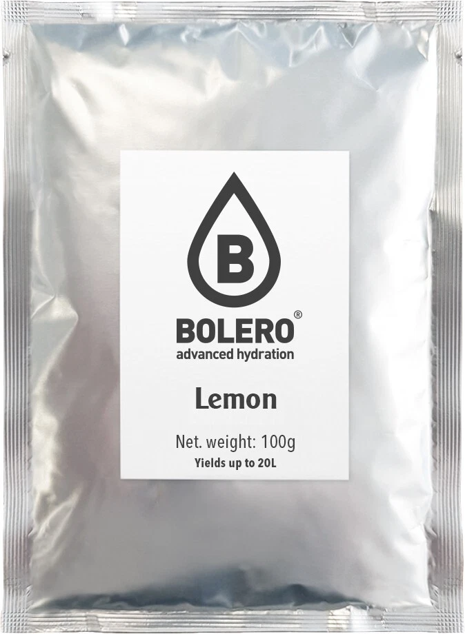 (74,90€/kg) Bolero Drinks 100g Beutel Zitrone Lemon Getränkepulver zuckerfrei