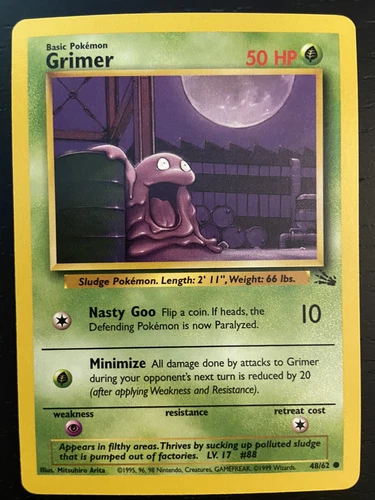 Grimer 48/62 Fossil Regular
