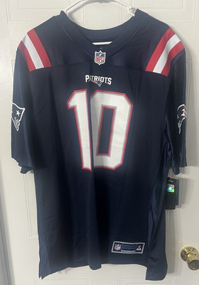 #ad #ad Fanatics Pro Line Mac Jones New England Patriots Jersey Men#x27;s X Large $27.50
