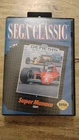 Super Monaco GP (Sega Genesis, 1990) Cib Complete! Tested! Mint Condition!