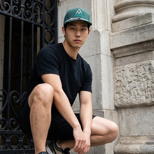 Findlay Hats Random Flash Drop Snapback Hat Teal Embroidered Mountain Logo OS