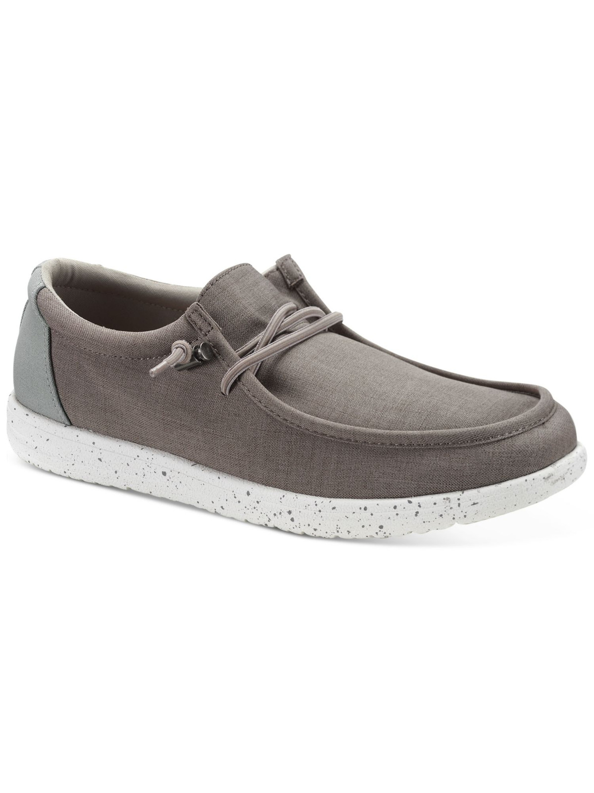 Мужские серые кроссовки на шнуровке Brian с круглым носком и подкладкой SUN STONE, 9,5 М