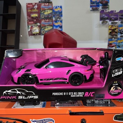 Jada Pink Slips Porsche 911 RS (992) R/C New Pink!! | eBay