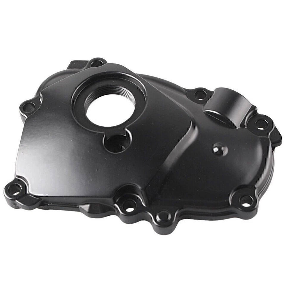 Black Stator Engine Cover Crankcase Gurard for Yamaha YZF R6 2003 2004 2005 - Image 3 of 4