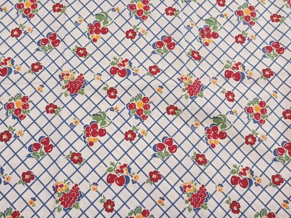 Cherries Jubilee American Jane for Moda Feedsack Repro Fabric 42 x 34" 21032 - Image 2 of 4