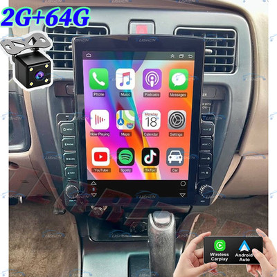 FOR TOYOTA 4RUNNER 1996-2002 9.7'' ANDROID 15 GPS NAVI STEREO CAR RADIO CARPLAY