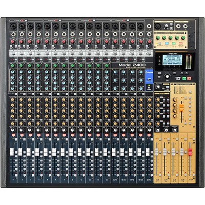 TASCAM Model 2400 24-Chnnl Multitrack Recorder With Analog Mixer & USB Interface