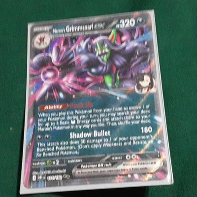 Pokmon Marnie's Grimmsnarl EX Holo Card 320 HP 320 Standard Size | eBay Pokmon Marnie's Grimmsnarl EX Holo Card 320 HP 320 Standard Size | eBay