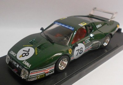 Brumm 1/43 Scale Metal Model - R212 FERRARI 512 BB SCUDERIA LE MANS 1980