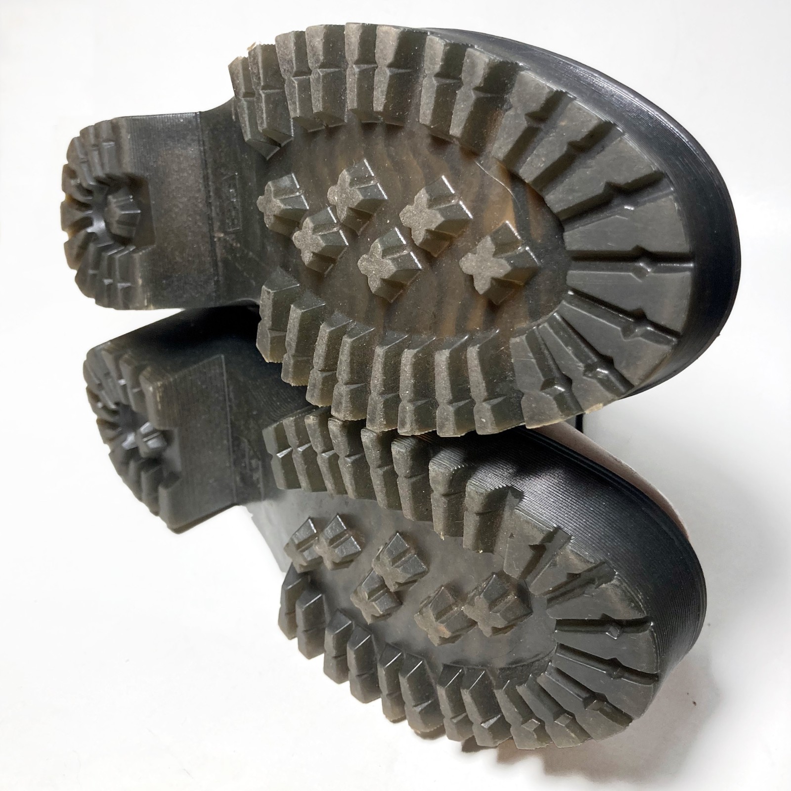 Doc Martens Leona Platform Boots Butterscotch Brown Leather US 6 EU 37 Lace Up thumbnail 8