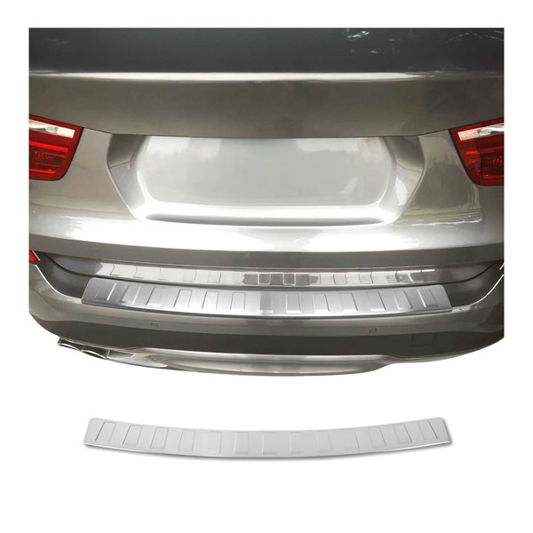 Ladekantenschutz StoßStange FüR BMW X3 F25 2010-2017 Edelstahl Chrom GebüRstet-image
