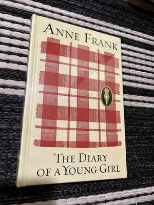 THE DIARY of a YOUNG GIRL by Anne Frank Leather Bound Collectible Sealed NEW