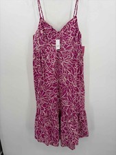 Pre-Owned Gap Pink Size Medium Maxi Sleeveless Dress