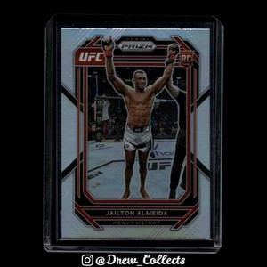 2023 Panini Prizm UFC #102 Jailton Almeida UFC #197 Silver Prizms