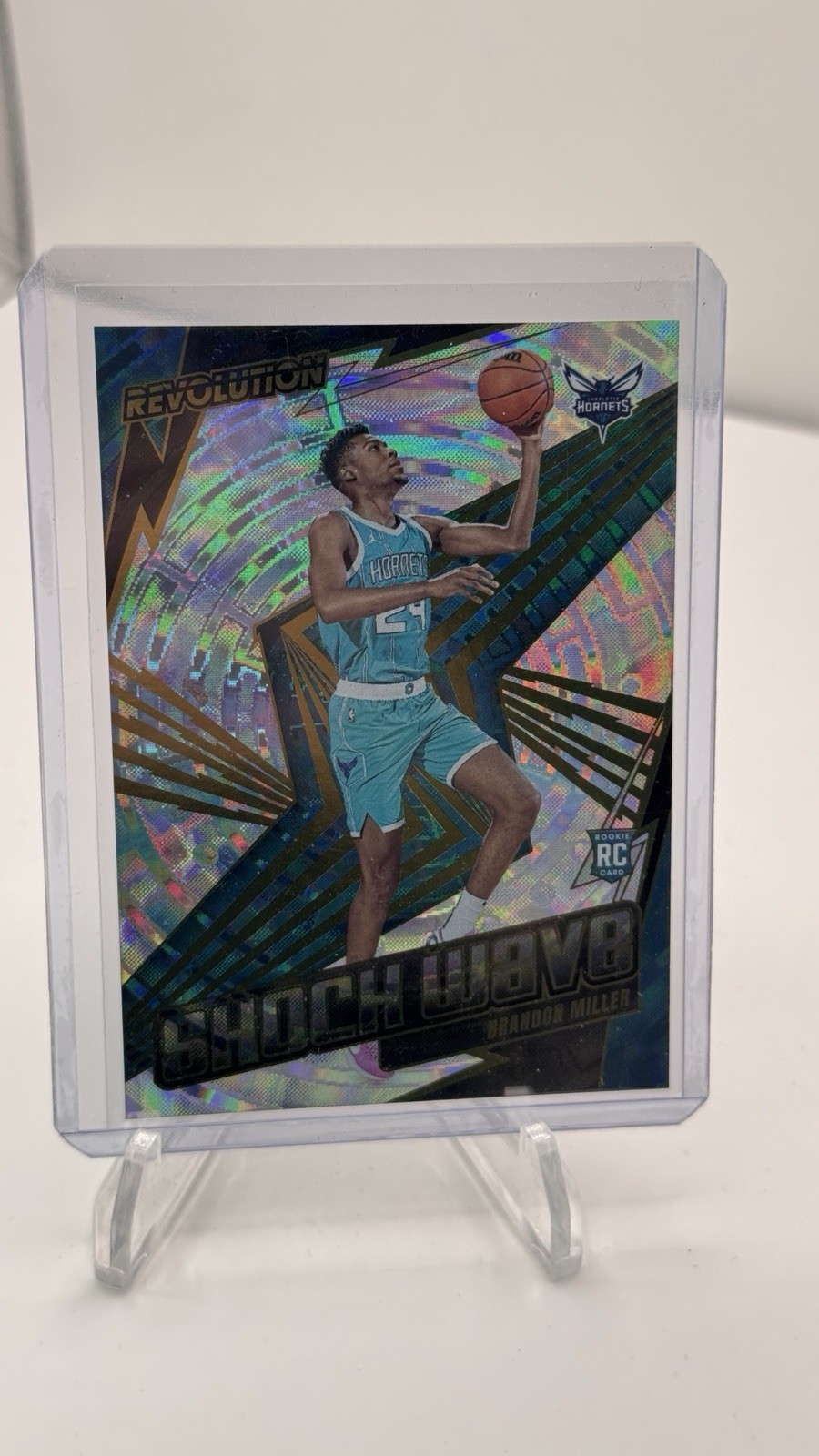 2023-24 Panini Revolution - Shockwave Brandon Miller #9 Fractal (RC)