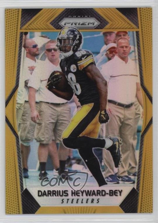 2017 Panini Prizm Gold Prizm 7/10 Darrius Heyward-Bey #107 4f5