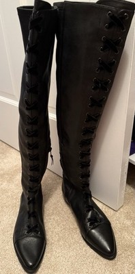 Stuart Weitzman Women's Leather Women s Over The Knee Boots Size 5