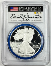 2026-W 1 Silver Proof Eagle 250 Liberty Bell Privy PCGS PR70DCAM Emily Damstra