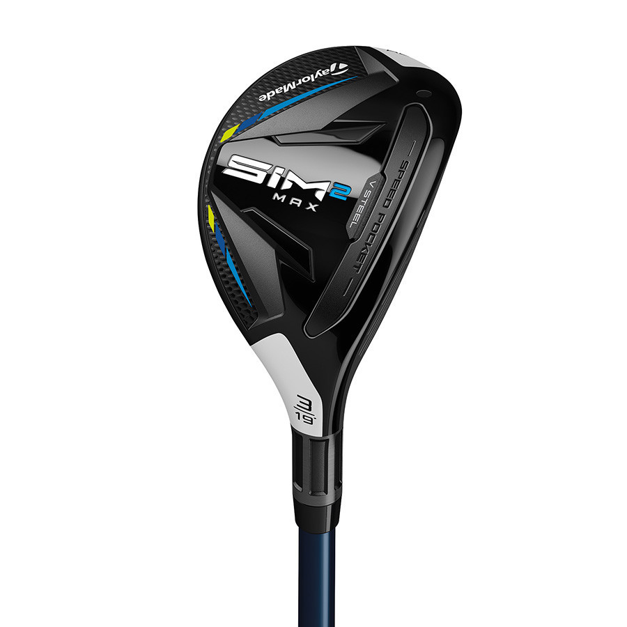 出産祝いなども豊富 Left-Hand TaylorMade Regular Hybrid 4H 22* Rescue MAX SIM2 ユーティリティ
