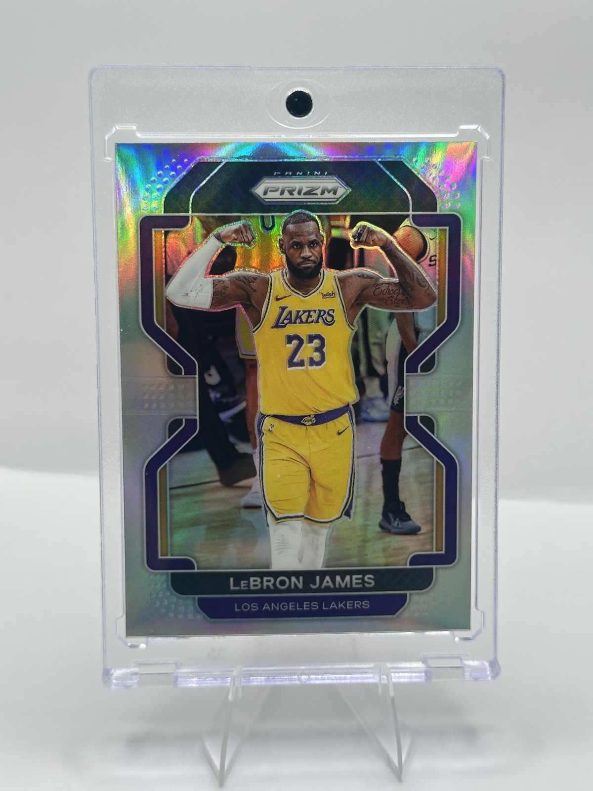 2021-22 Panini Prizm - LeBron James #91 Silver Prizm