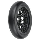 Pro-Line Racing 1/4 Supermoto Tire Front MTD Black Wheel PM-MX/SM RC Tire