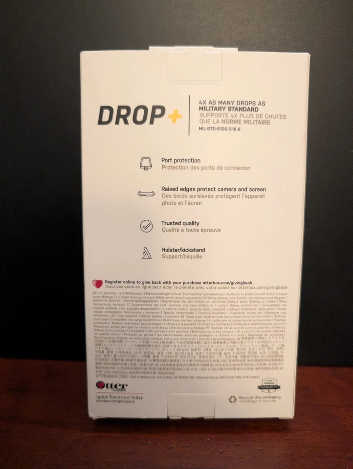 Funda y funda OtterBox DEFENDER SERIES para iPhone SE 2ª generación/iPhone 8/7 - Negra Foto 3 de 4