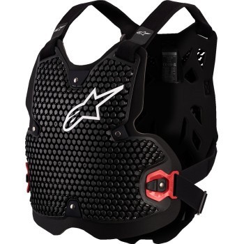 Alpinestars Bionic Action v2 Chest Protector - Black/White - Adult Size XL/2XL